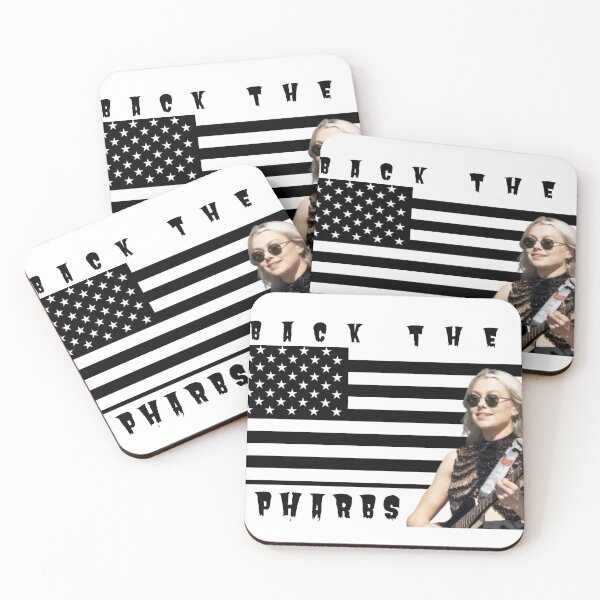 Item preview, BACK THE PHARBS PHOEBE BRIDGERS FLAG designed and sold by SelloutCentral.