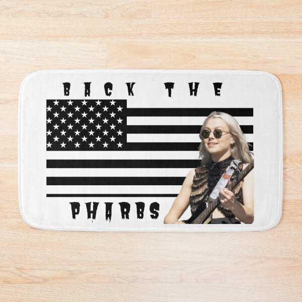 Item preview, BACK THE PHARBS PHOEBE BRIDGERS FLAG designed and sold by SelloutCentral.