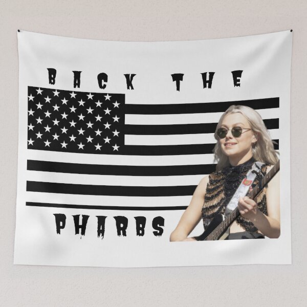 Item preview, BACK THE PHARBS PHOEBE BRIDGERS FLAG designed and sold by SelloutCentral.