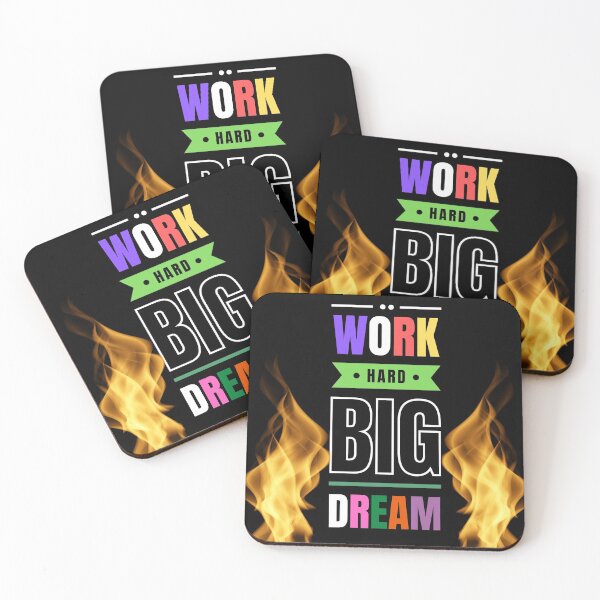 Item preview, Work Hard Dream Big designed and sold by Chrisblazestore.