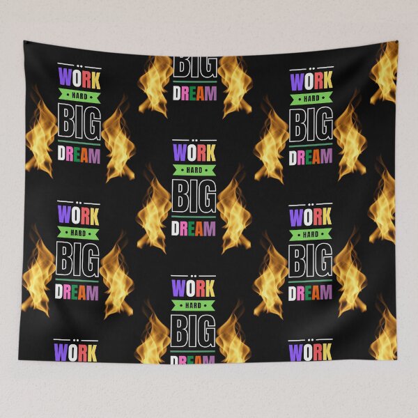 Item preview, Work Hard Dream Big designed and sold by Chrisblazestore.