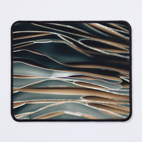 Item preview, White and Blue Abstract Pattern designed and sold by royalblewitup.