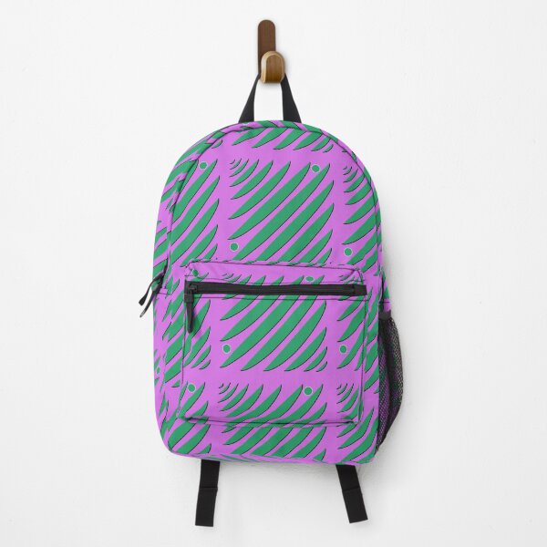 Item preview, Elongated Green Half Circles on a Lavender Background designed and sold by ThisNThatImages.