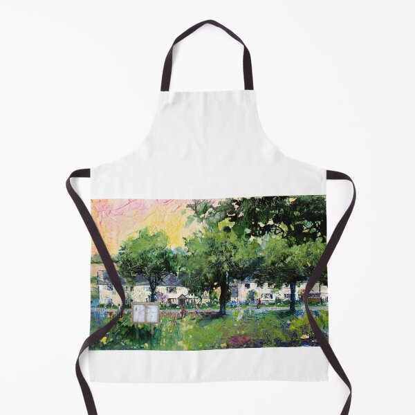 Item preview, 'Village Green' in mixed media designed and sold by Jantien Powell.