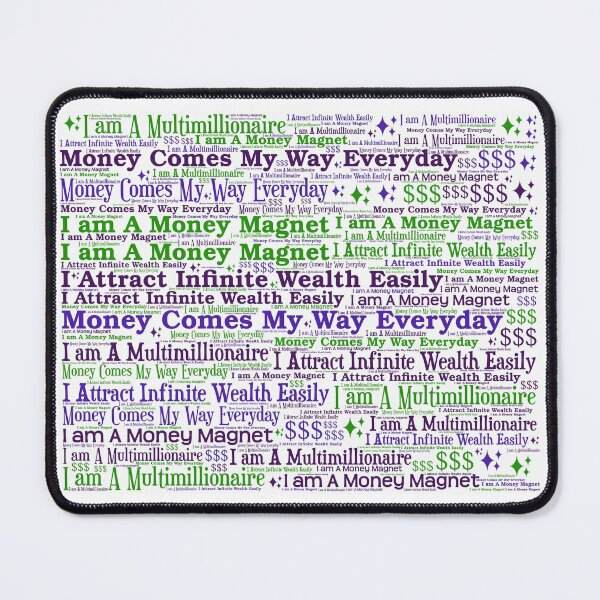 Item preview, Law of Attraction Money Manifestation in Blue and Green Color designed and sold by frankie5368.