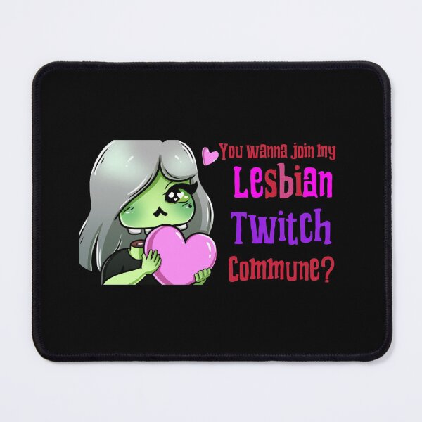 Item preview, Lesbian Twitch Commune designed and sold by ZombeeAttack.