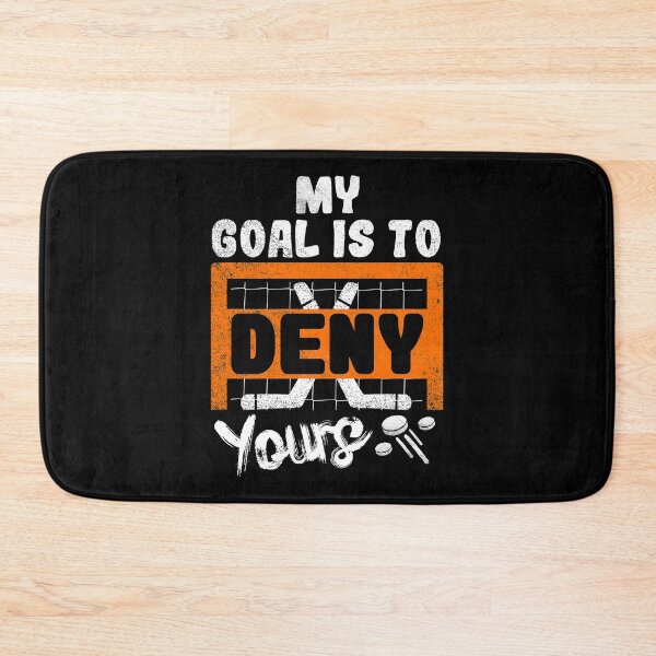 Item preview, My Goal Is To Deny Yours - Hockey Goaltender designed and sold by Youssef-BM.