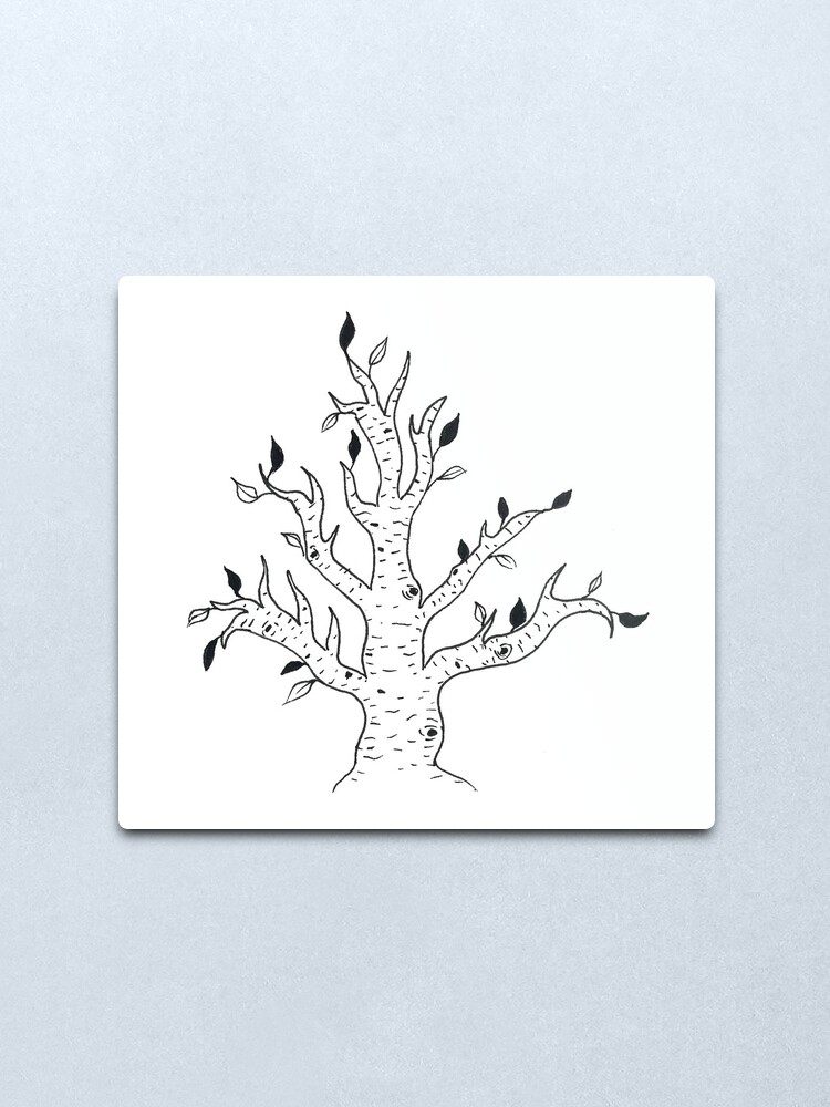 Alternate view of Tree Metal Print