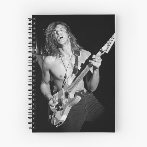 Item preview, George Lynch BW Photograph designed and sold by ConcertImages.