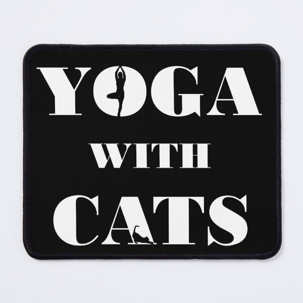 Item preview, Yoga with Cats designed and sold by HometownMerch.