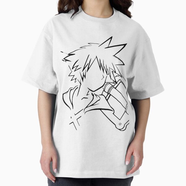 Vista previa del artículo con la obra «Sora / keyblade lineart negro», diseñado y vendido por picapickup.