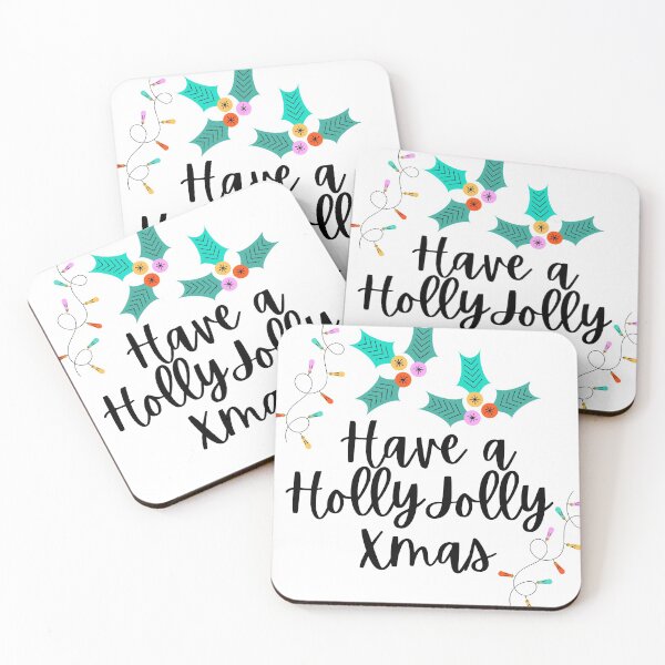 Item preview, Have a Holly Jolly Xmas  designed and sold by Pinkmagenta.