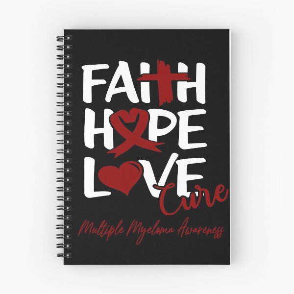 Item preview, Faith Hope Love Cure Multiple Myeloma Awareness designed and sold by Grooffos.