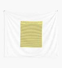 The Entire Bee Movie Script Wall Tapestry