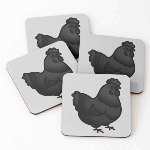 Item preview,  Chubby Chicken Ayam Cemani designed and sold by birdhism.