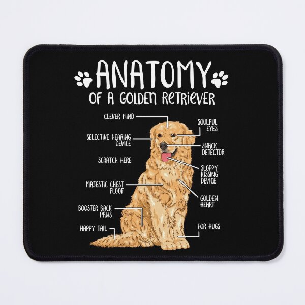 golden retriever mouse pads