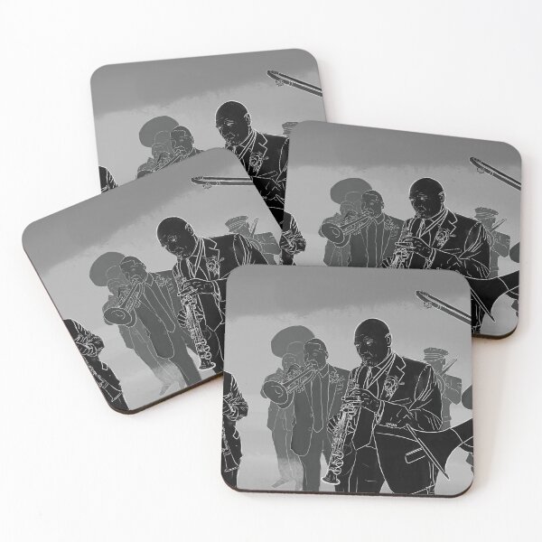 Item preview, Foggy Jazz Funeral designed and sold by Lacey Schmidt.