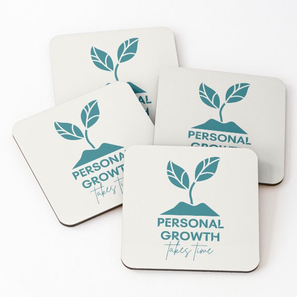 Item preview, Personal Growth takes time Motivation Quotes for Plant lovers Sprout designed and sold by AlinaOz.