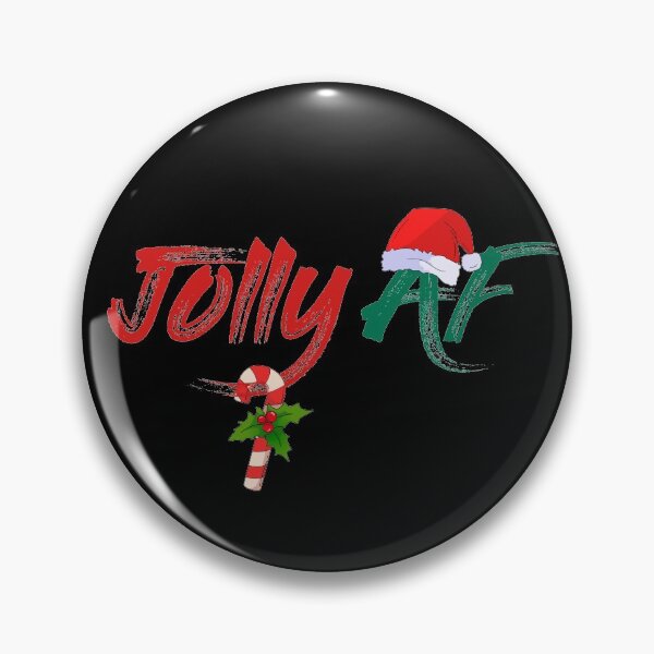 Item preview, Jolly AF Funny Christmas - Cane Santa Claus Gif designed and sold by paulocampos.