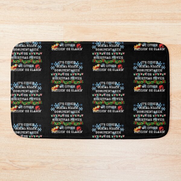 Item preview, It's Either Serial Killer Documentaries Or Christmas Movies In Black designed and sold by LuckyKermit.