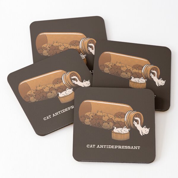 Item preview, Antidepresivo para gatos de Tobe Fonseca designed and sold by Tobe Fonseca®.