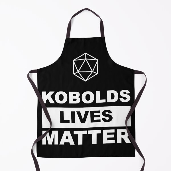 Item preview, Kobolds Lives Matter - D20 Edition designed and sold by DigitalCleo.