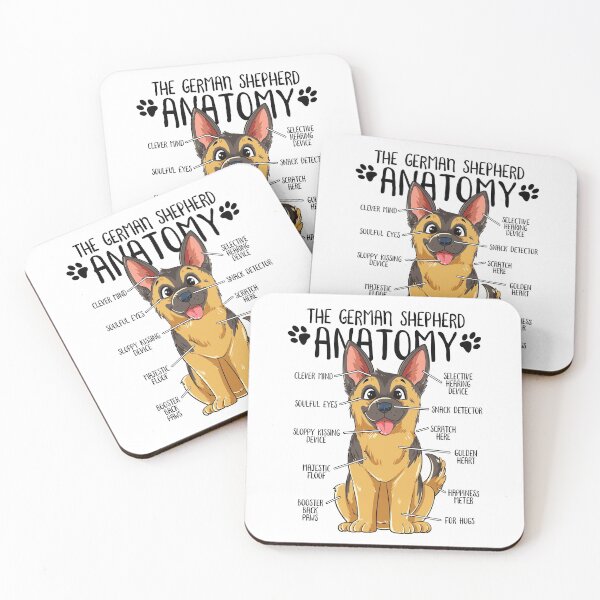 Item preview, Funny German Shepherd Dog Anatomy Dog Owner Dog Lover designed and sold by lanynx design.