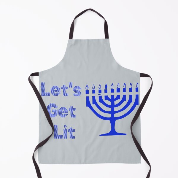 Item preview, Let's Get Lit - Hanukkah designed and sold by RedSparkles Designs.