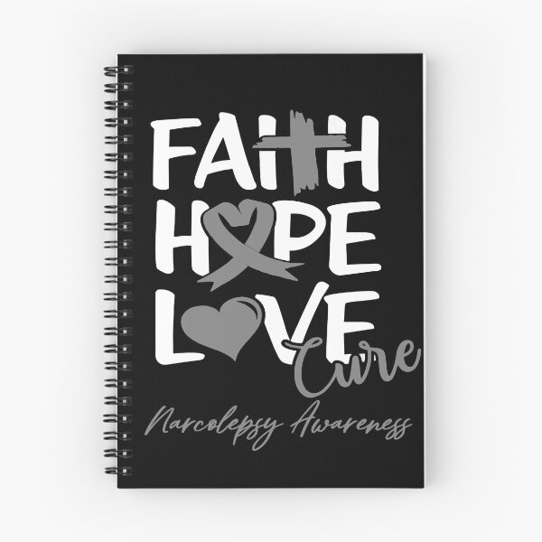 Item preview, Faith Hope Love Cure Narcolepsy Awareness designed and sold by Grooffos.