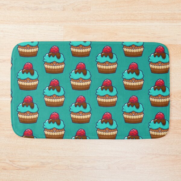 Item preview, Raspy the Cupcake Sticker designed and sold by genedieve.