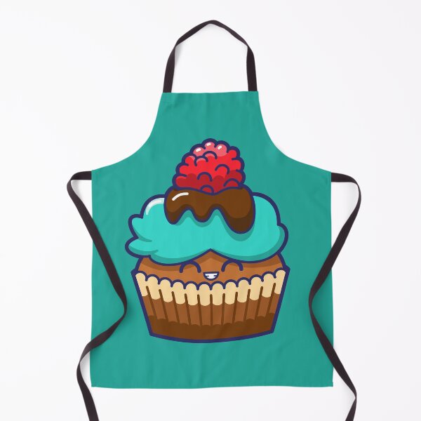 Item preview, Raspy the Cupcake Sticker designed and sold by genedieve.