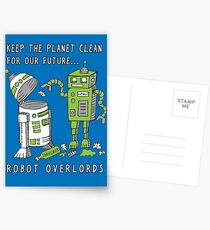 Robot Earth Postcards