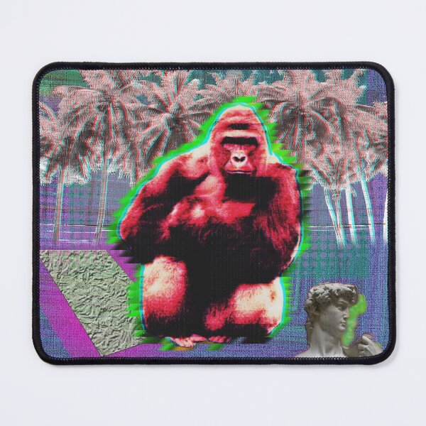 Item preview, Vaporwave Harambe designed and sold by DigitalCleo.