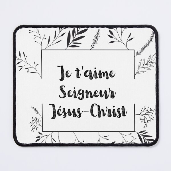 Item preview, I love you Lord Jesus Christ designed and sold by ParolesdeVie.