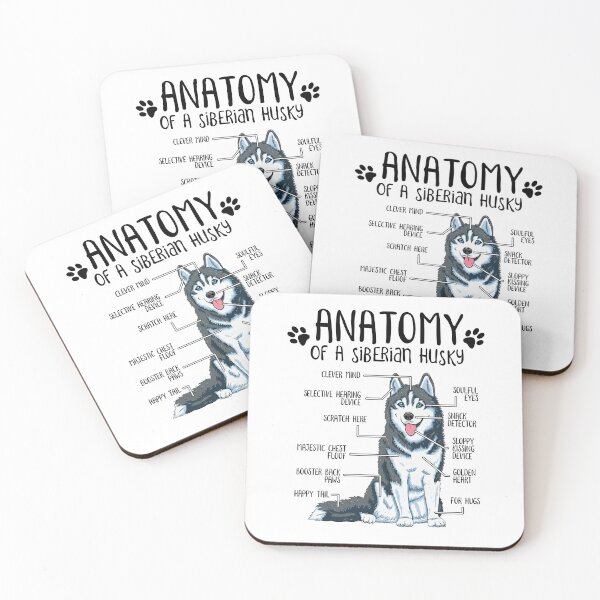 Item preview, Funny Siberian Husky Anatomy Dog Owner Dog Lover designed and sold by lanynx design.