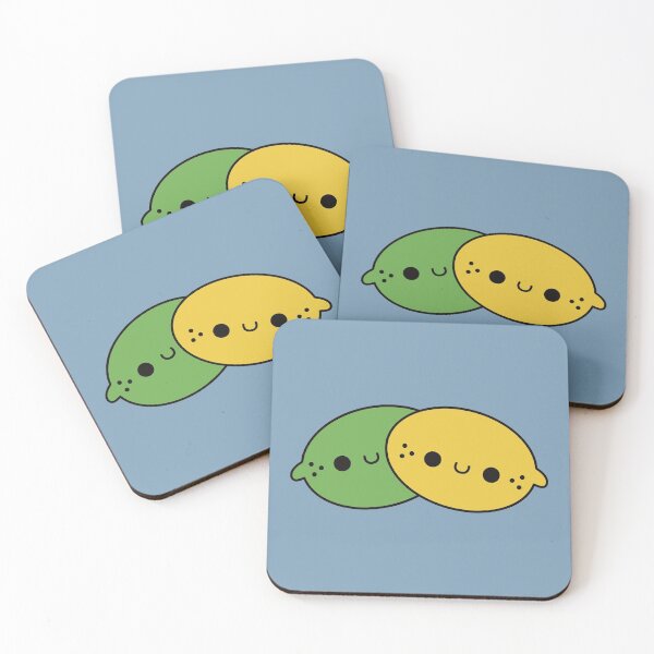 Item preview, Cute Kawaii Lemon & Lime designed and sold by KawaiiByDice.