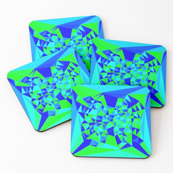 Item preview, Abstract Multicolored Scattered Fractal Pop 3 designed and sold by SXW Designs.