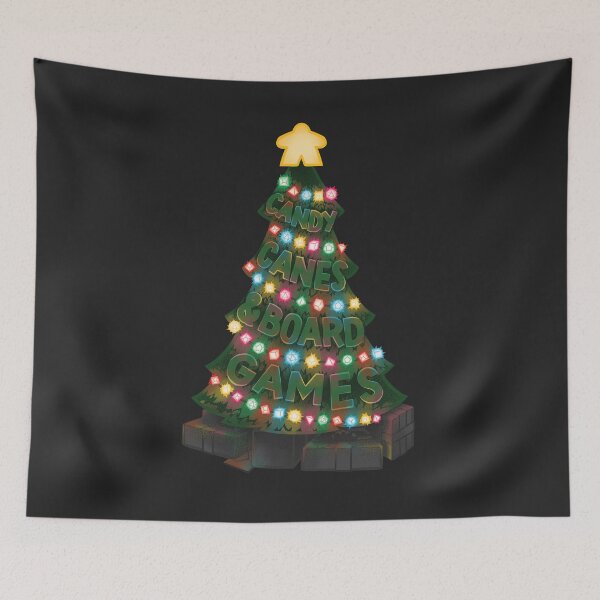 Item preview, Board Gamer Christmas Tree designed and sold by polliadesign.