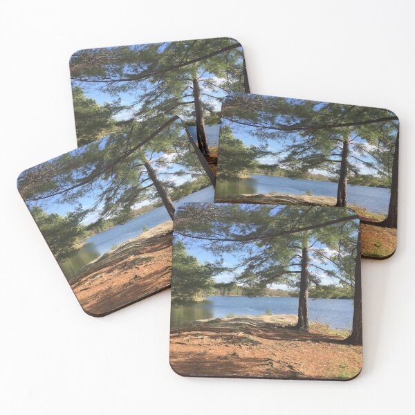 Item preview, Vermont forest by the lakeside  designed and sold by KyleLemieux.