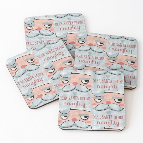 Item preview, Dear Santa Define Naughty designed and sold by OutcastBrain.