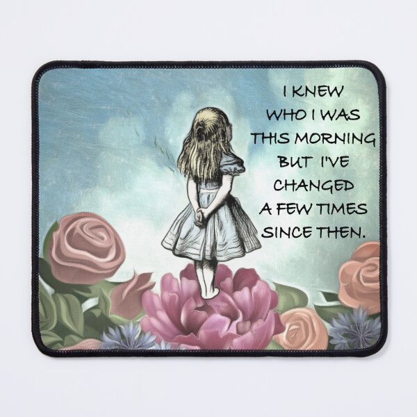 Item preview, Wondering Alice - Alice In Wonderland Quote designed and sold by maryedenoa.