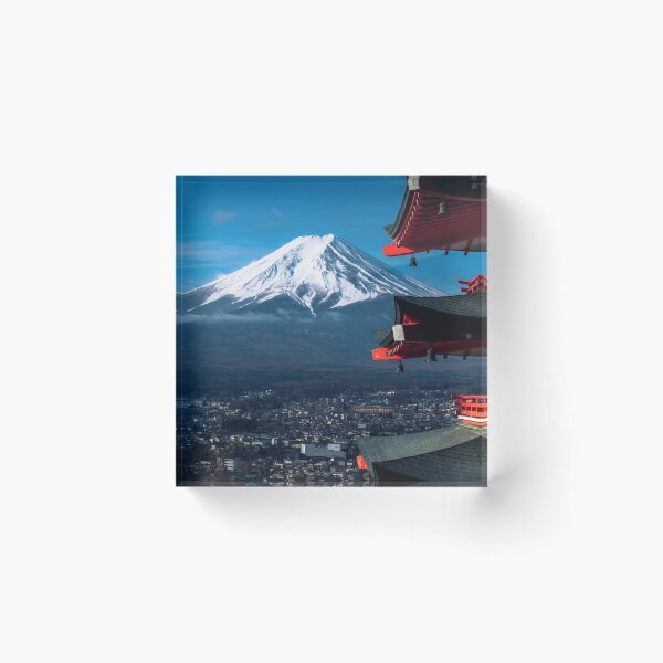 Item preview, Mount Fuji from Chureito Pagoda designed and sold by neilcooperphoto.