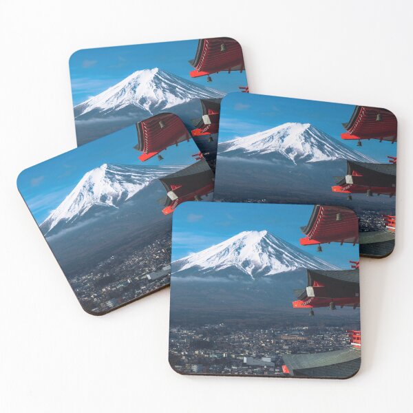 Item preview, Mount Fuji from Chureito Pagoda designed and sold by neilcooperphoto.
