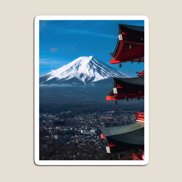 Item preview, Mount Fuji from Chureito Pagoda designed and sold by neilcooperphoto.