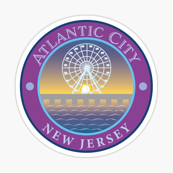 Artikel-Vorschau von Atlantic Stadt, New Jersey, designt und verkauft von protegra.