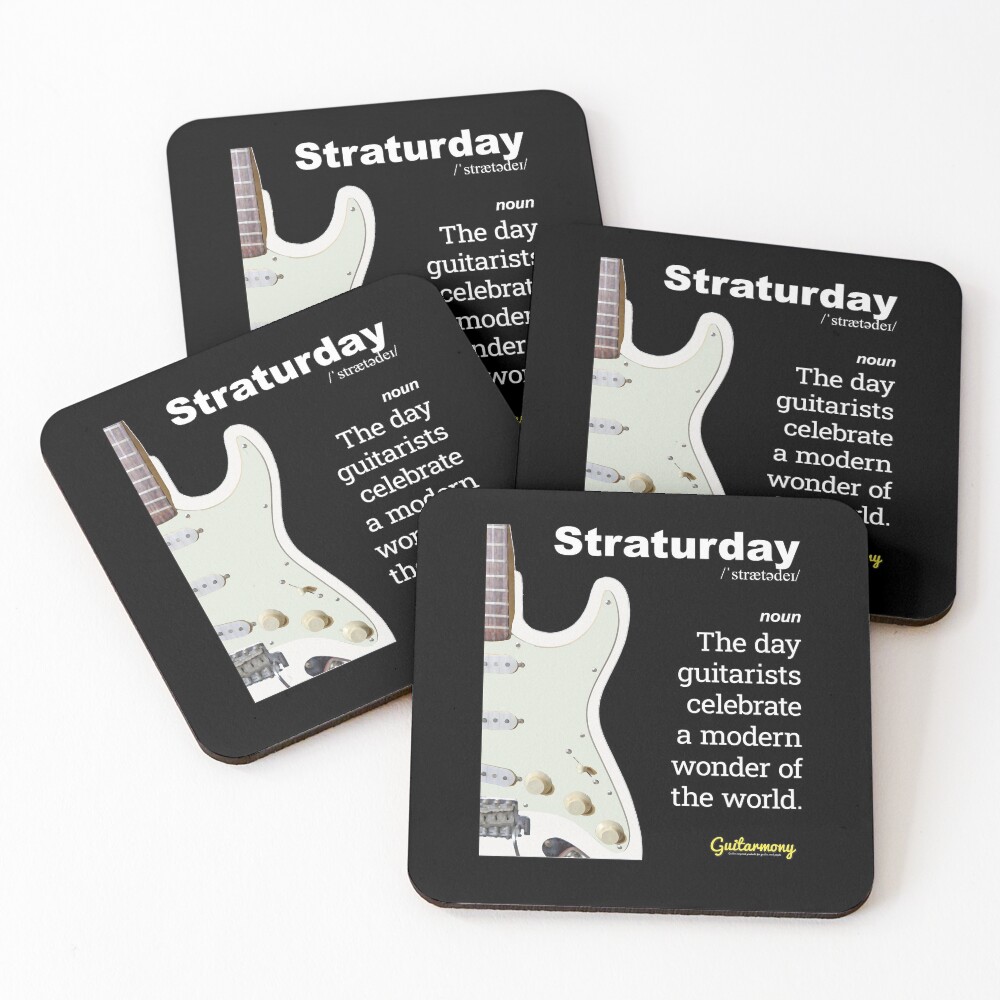 Item preview, Coasters (Set of 4) designed and sold by Guitarmony.