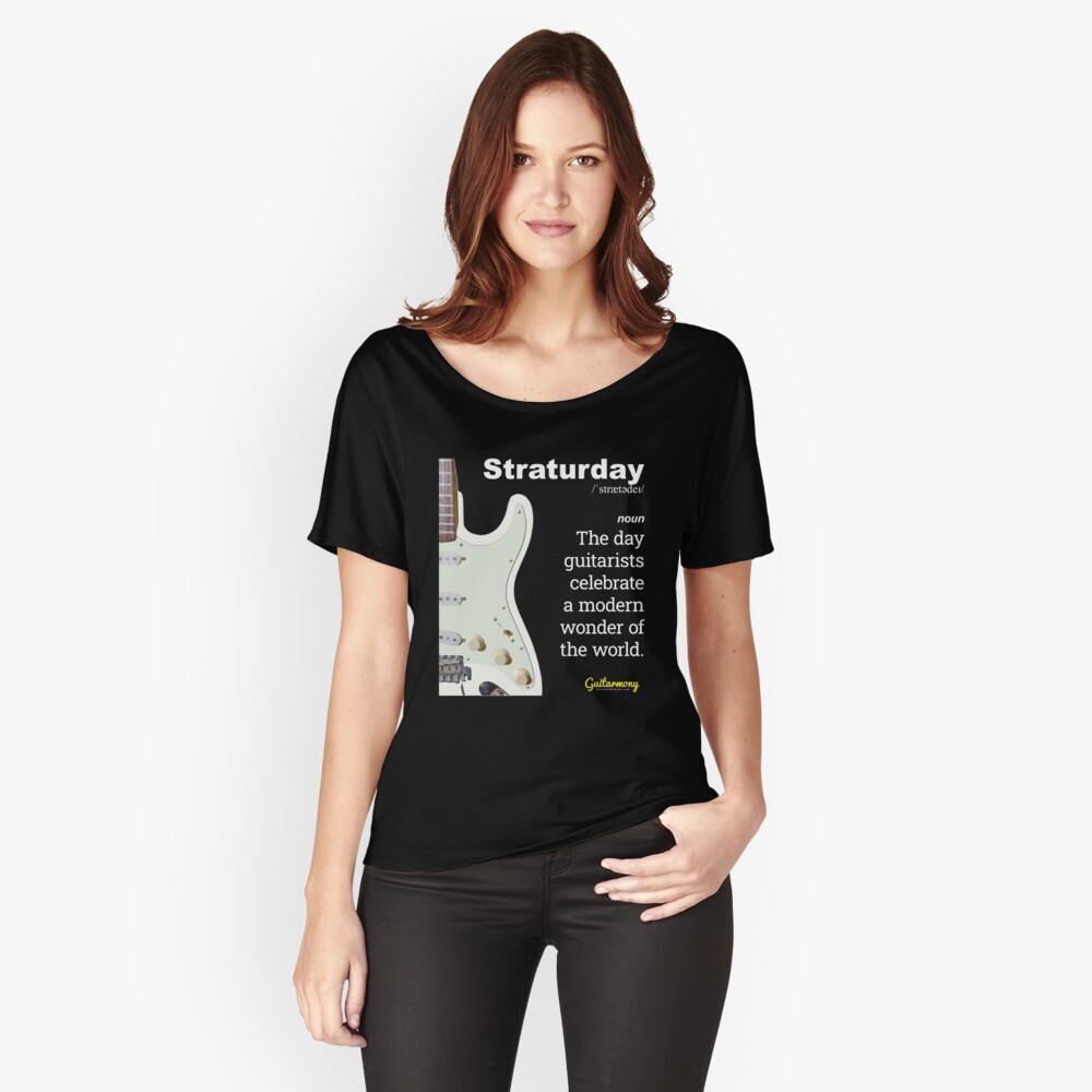 Item preview, Relaxed Fit T-Shirt designed and sold by Guitarmony.