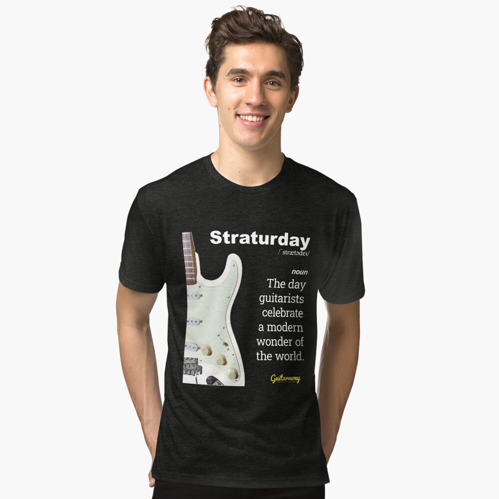 Item preview, Tri-blend T-Shirt designed and sold by Guitarmony.