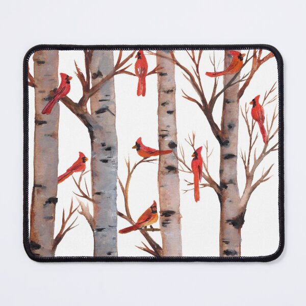 Item preview, Birch Tree and Cardinals designed and sold by Roy & Tiffany.
