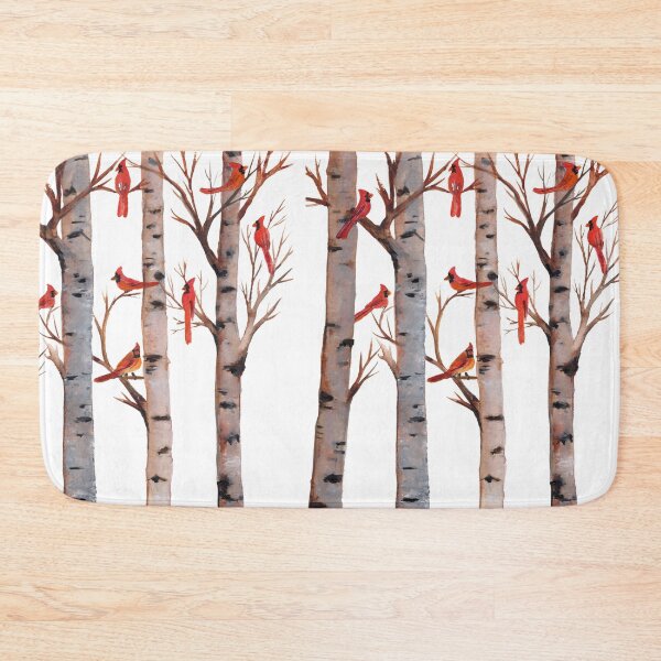 Item preview, Birch Tree and Cardinals designed and sold by Roy & Tiffany.